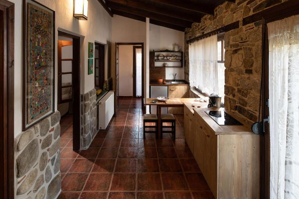 Traditionelles Appartement Athos Shadow Am Meer Paralia Sikias Esterno foto