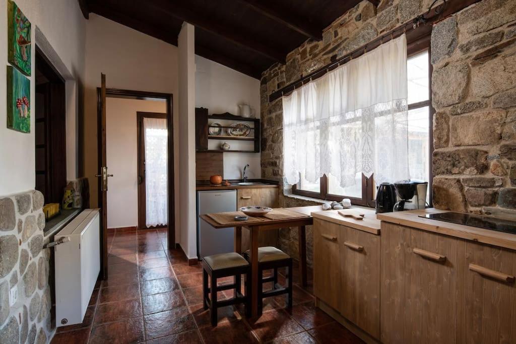 Traditionelles Appartement Athos Shadow Am Meer Paralia Sikias Esterno foto