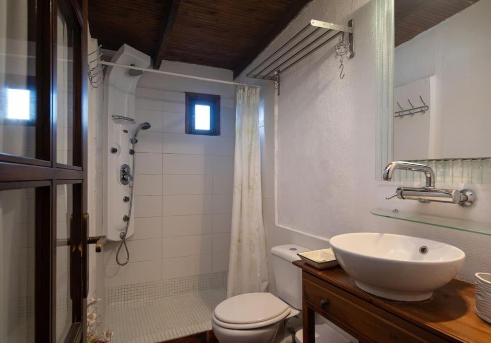 Traditionelles Appartement Athos Shadow Am Meer Paralia Sikias Esterno foto