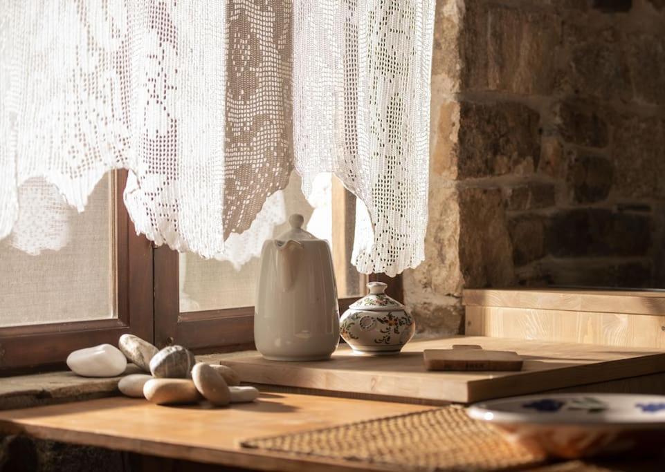 Traditionelles Appartement Athos Shadow Am Meer Paralia Sikias Esterno foto
